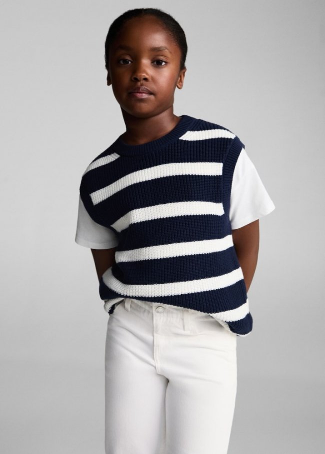 Mango Jeans paperbag - Blanco