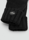 Mango Guantes punto - Negro