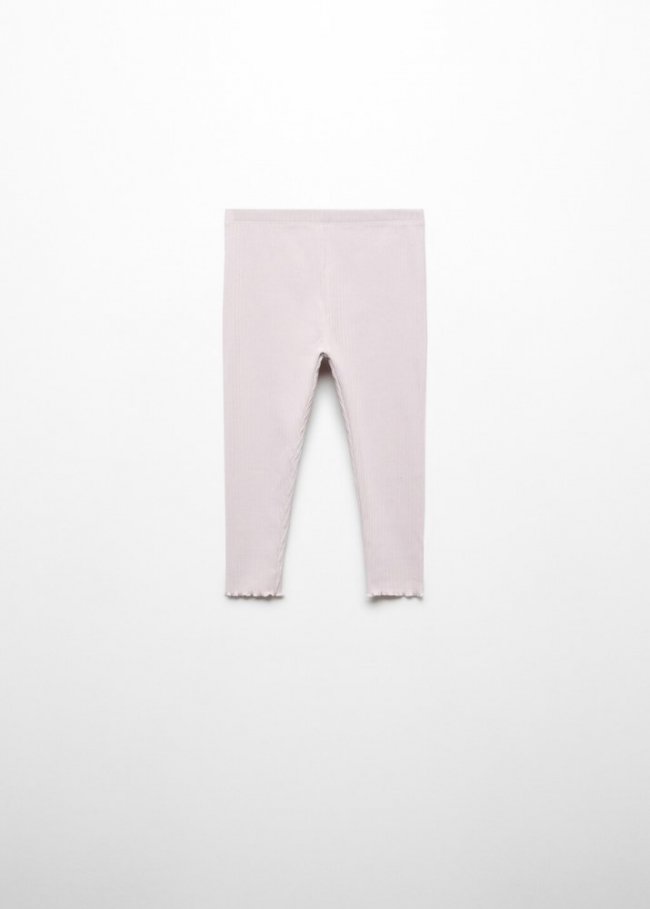 Mango Leggings algodón - Morado claro/pastel