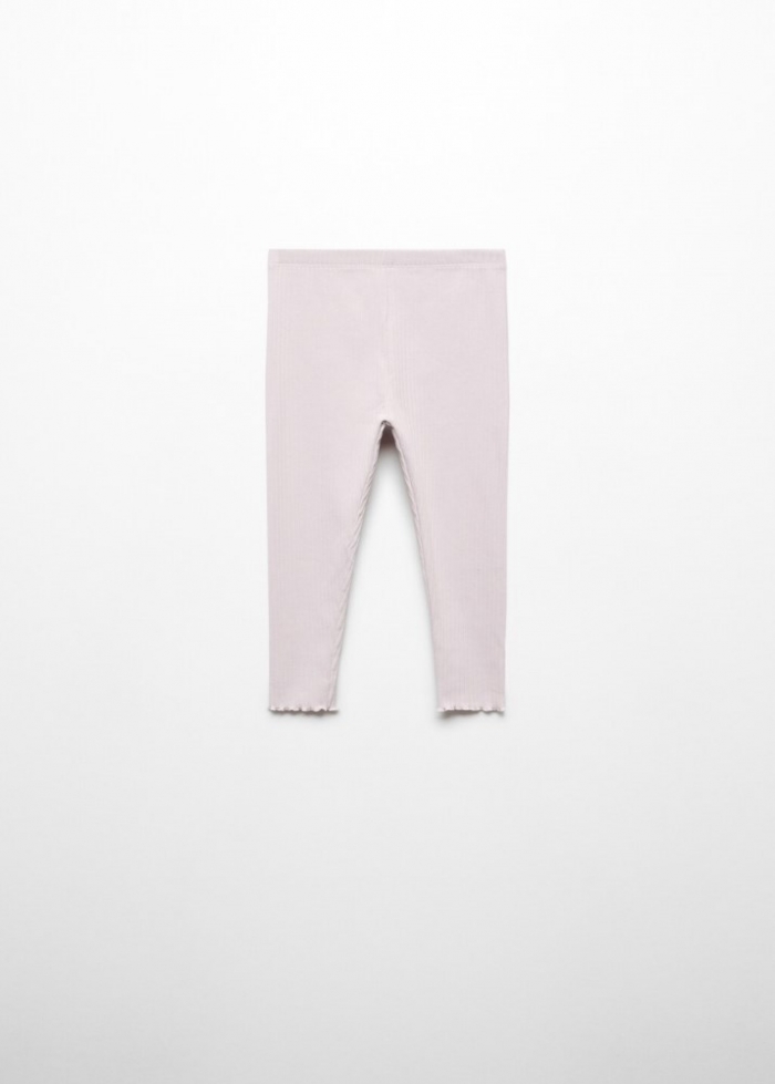 Mango Leggings algodón - Morado claro/pastel