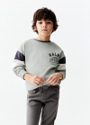 Mango Jeans cintura elástica - Gris