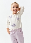 Mango Jeans paperbag - Morado claro/pastel