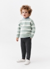 Mango Pantalón jogger algodón - Gris antracita