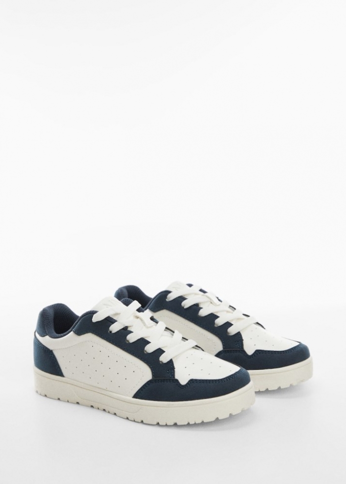 Mango Deportiva combinada cordones - Azul marino