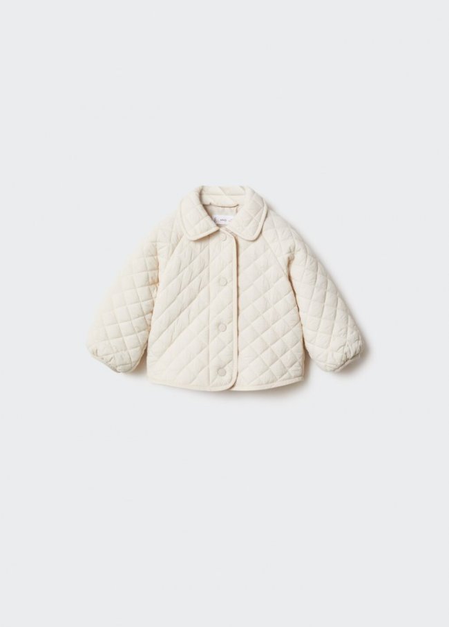 Mango Anorak acolchado - Crudo