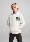 Mango Sudadera algodón estampada - Arena