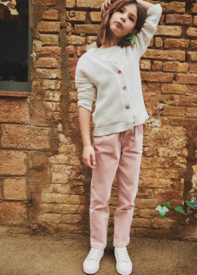 Mango Jeans paperbag - Rosa