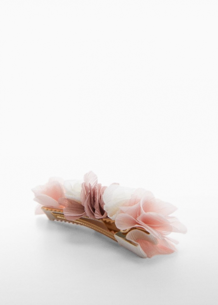 Mango Pasador pelo - Rosa