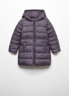 Mango Anorak largo acolchado - Azul marino