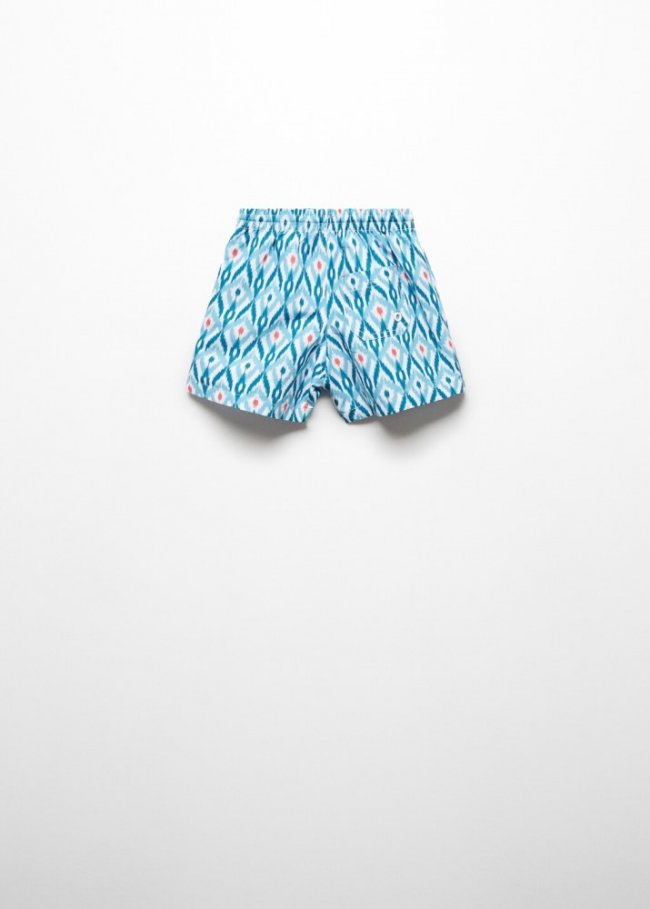 Mango Bañador estampado - Azul