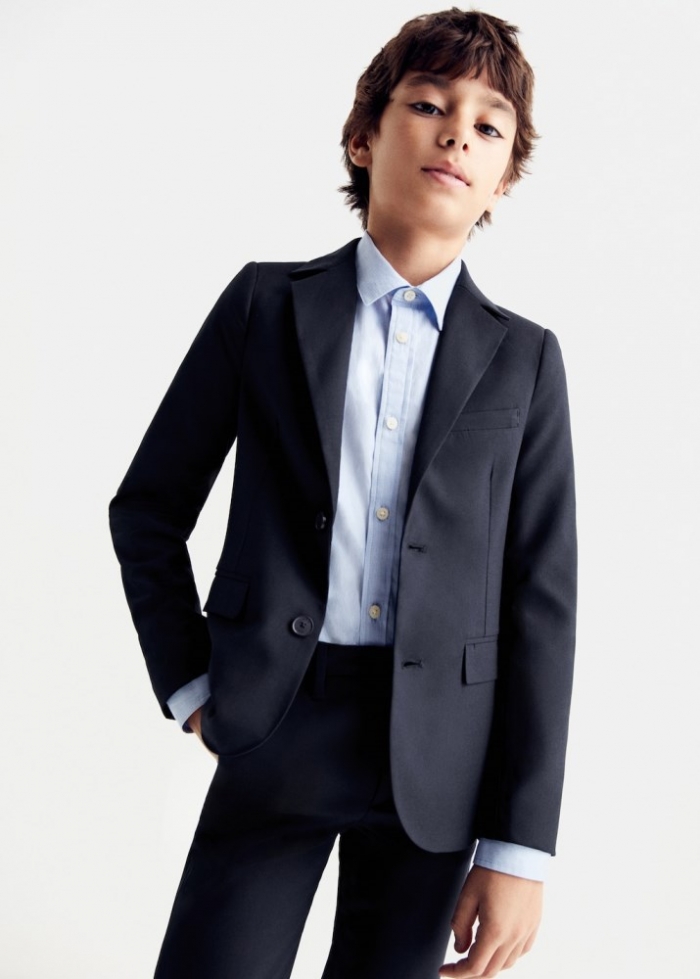 Mango Americana traje slim fit - Azul marino