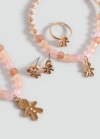 Mango Pack accesorios navidad - Rosa palo
