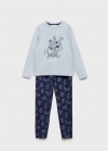 Mango Pijama Looney Tunes - Azul
