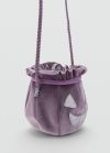 Mango Bolso calabaza halloween - Lila