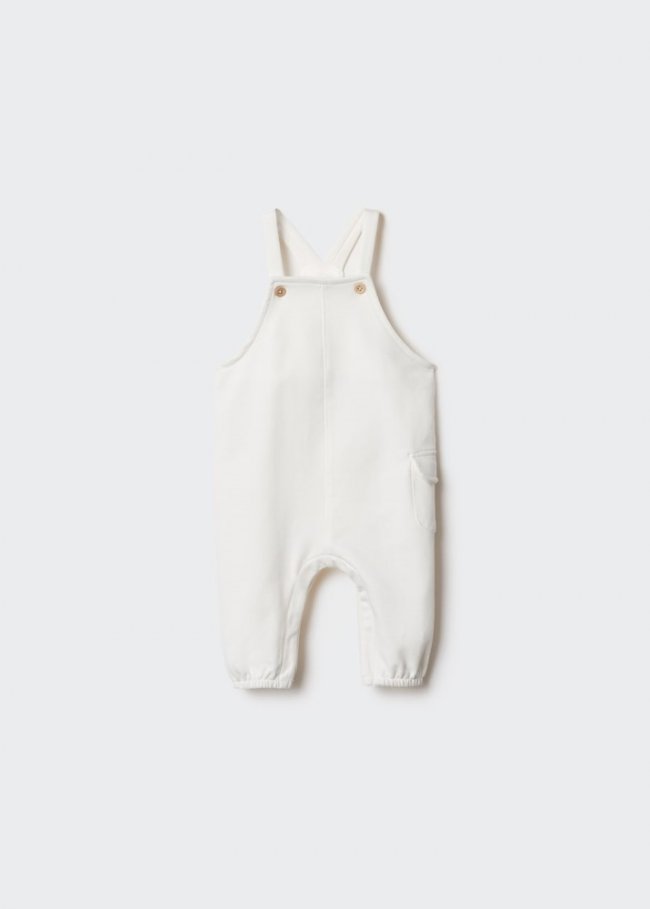Mango Peto algodón - Blanco roto