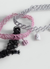 Mango Pack 3 chokers halloween - Plata