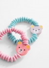 Mango Pack 2 pulseras abalorios - Rosa