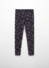Mango Leggings estampado floral - Azul