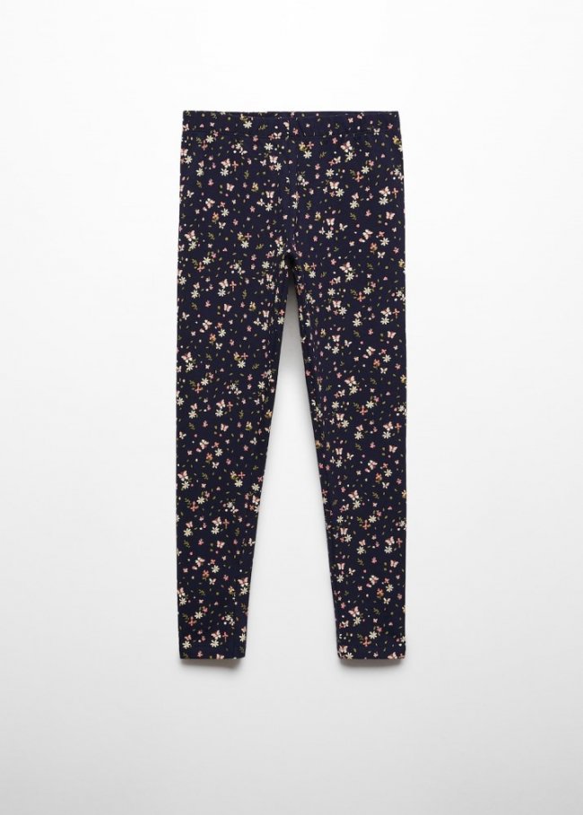 Mango Leggings estampado floral - Azul
