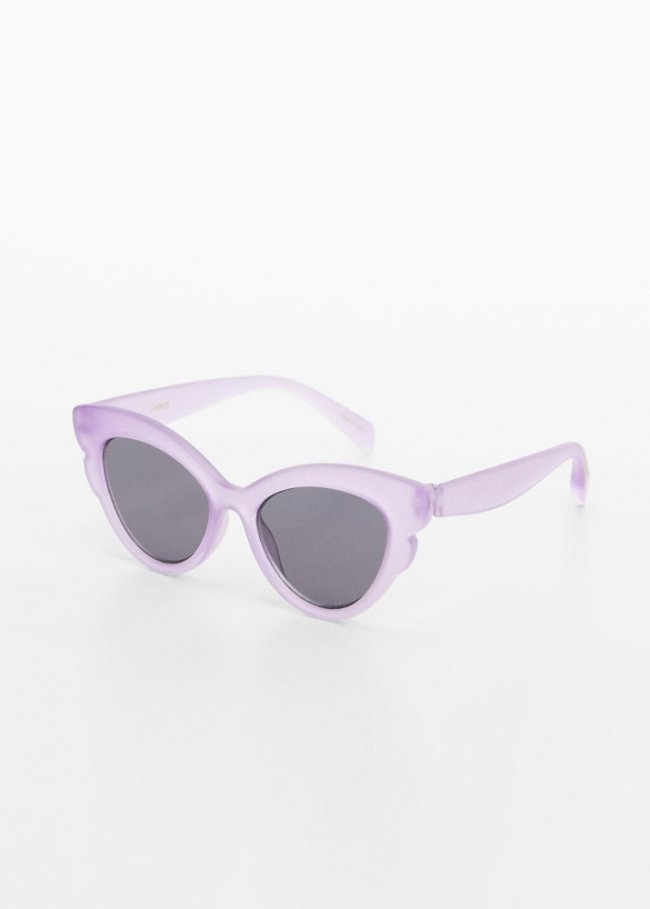 Mango Gafas de sol montura de pasta - Lila