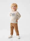 Mango Pantalón cargo algodón - Marrón tabaco