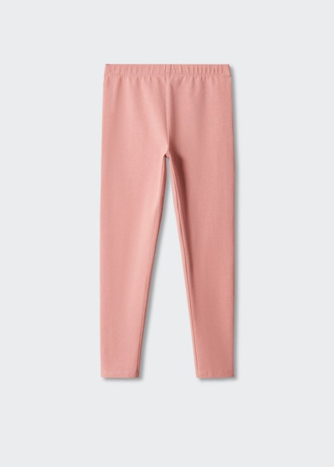 Mango Leggings algodón - Rosa