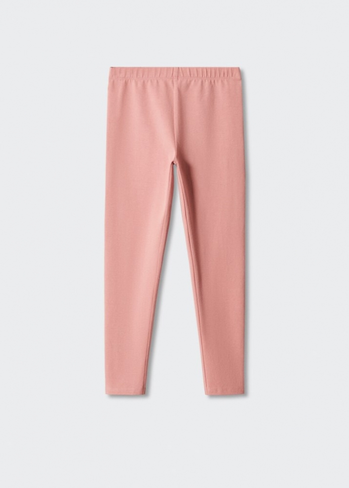 Mango Leggings algodón - Rosa