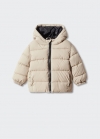 Mango Anorak acolchado - Vainilla