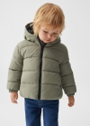 Mango Anorak acolchado - Verde
