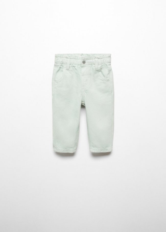 Mango Jeans paperbag - Verde pastel