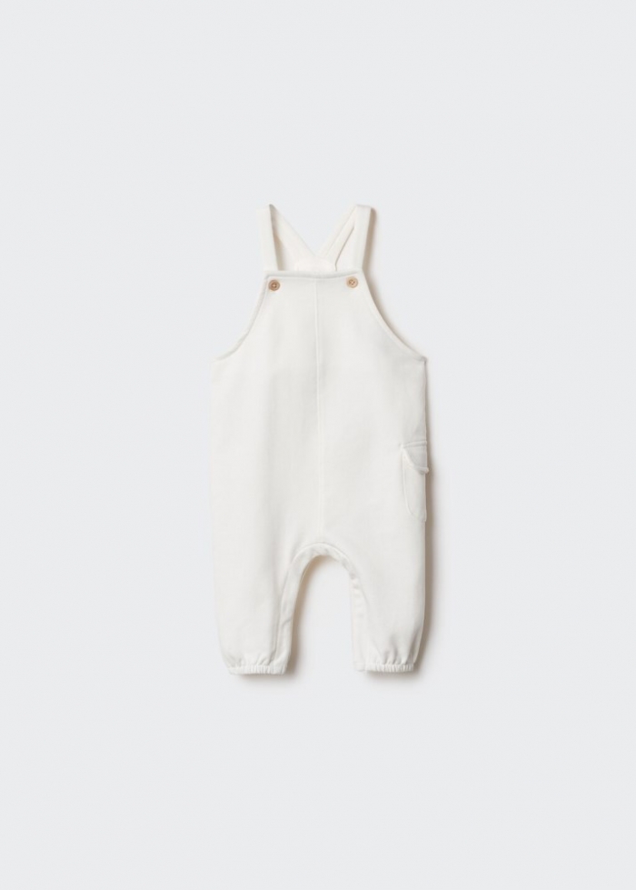 Mango Peto algodón - Blanco roto