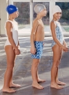 Mango Bañador estampado piñas - Azul eléctrico