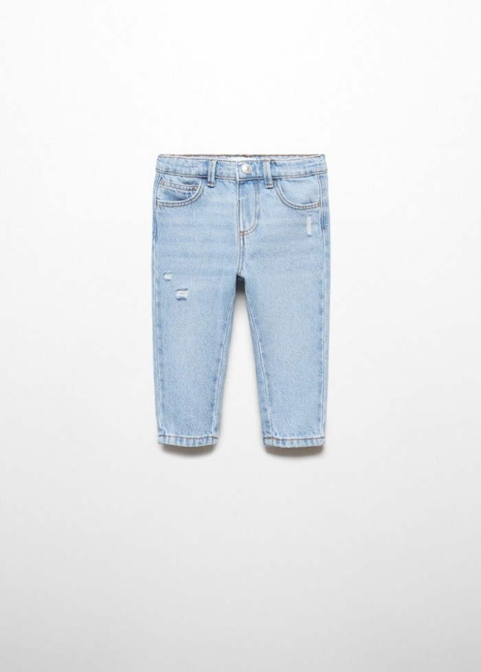 Mango Jeans regular fit - Azul claro