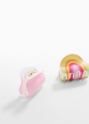 Mango Pack 2 pinzas pelo - Rosa