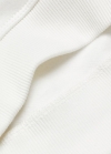 Mango Sudadera algodón detalle bordado - Blanco roto