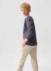 Mango Pantalón jogger algodón - Arena