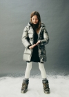 Mango Anorak metalizado acolchado - Plata