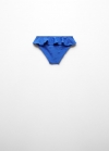 Mango Braguita bikini estampada - Azul eléctrico