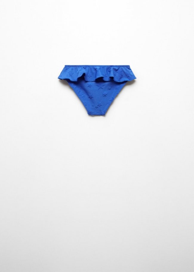 Mango Braguita bikini estampada - Azul eléctrico