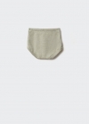 Mango Short algodón punto - Verde