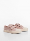Mango Deportivas velcro - Rosa