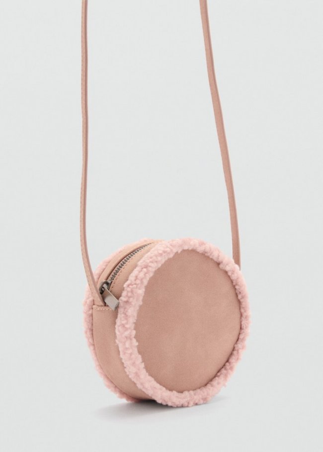 Mango Bolso pequeño redondo - Rosa palo
