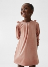 Mango Vestido terciopelo - Rosa