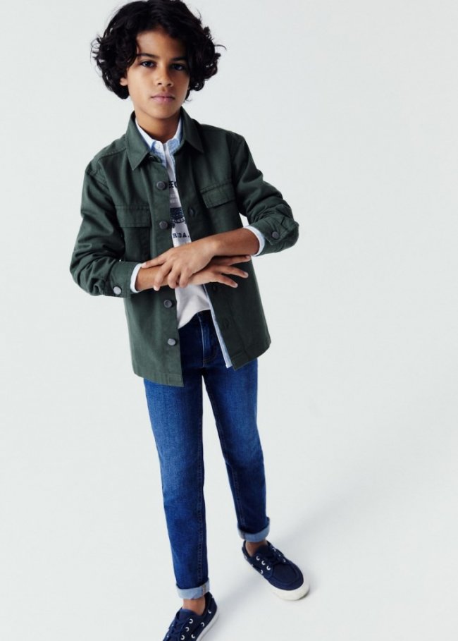 Mango Jeans regular fit - Azul medio