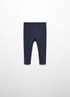 Mango Leggings algodón - Azul marino oscuro