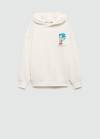 Mango Sudadera Sonic - Blanco roto