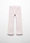 Mango Jeans flare bolsillos - Morado claro/pastel