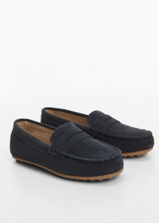 Mango Náutico piel - Azul marino oscuro