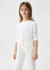 Mango Jeans paperbag - Blanco