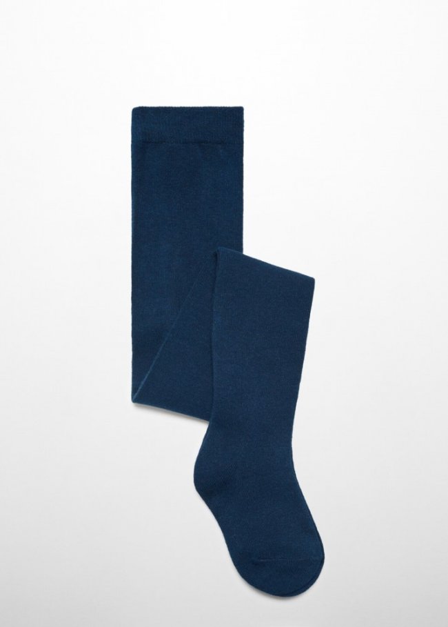 Mango Medias algodón - Azul marino